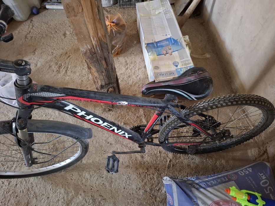 велосипед на ходу