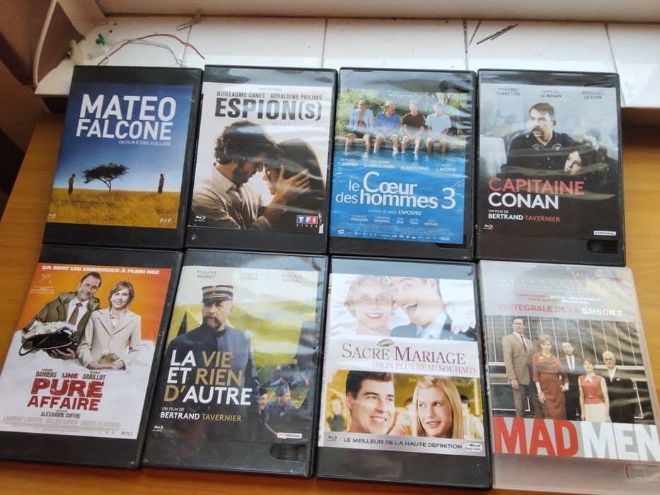 Оригинални блурей дискове за трениране на разговорен английски, френск