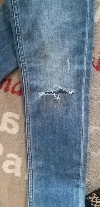 Дамски дънки 34 с висока талия