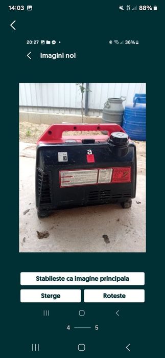 Vând generator kawasaki