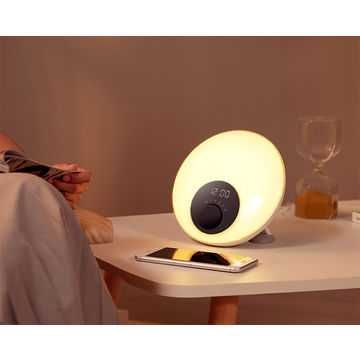 Lampa trezire led si radio