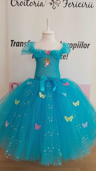 Rochita serbare Carnaval Printesa Cenusareasa poveste cadou carnaval