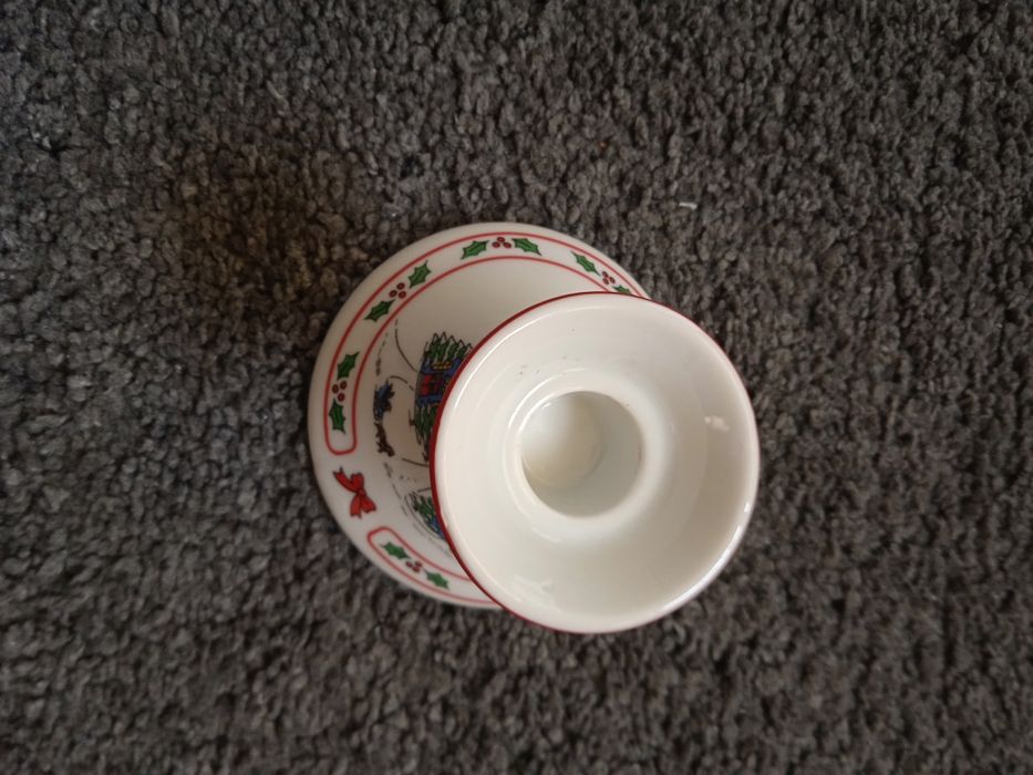 Красив японски порцеланов свещник