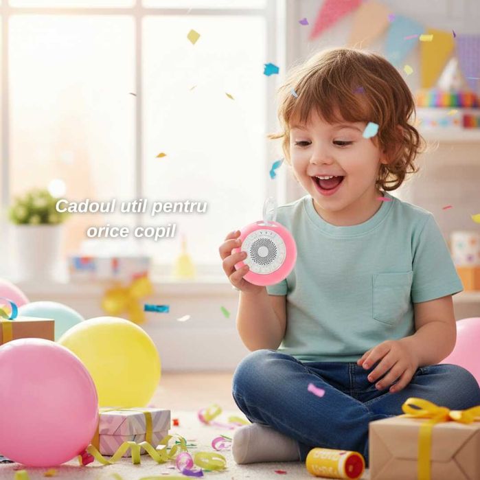 Dispozitiv sunete albe | lampă veghe copii | Reîncărcabil | Garanție