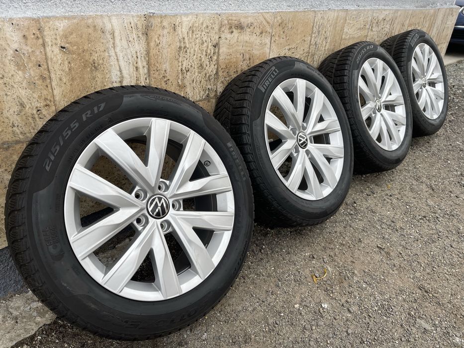 Jante 17 VW Arteon Passat B8 Skoda Superb 3 Anvelope iarna 215 55 R17