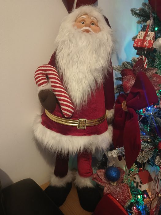 Moș Crăciun 90 cm decorațiuni -  figurina