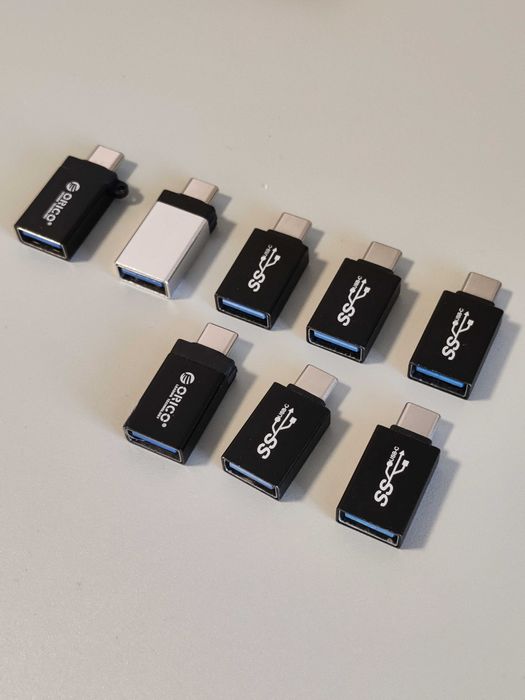 USB адаптеры, переходники Type C, MicroUSB MiniUSB USB-A, male, female