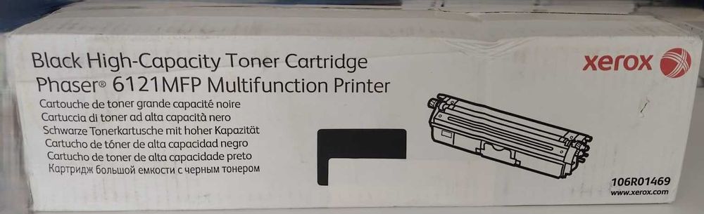 Cartus Black Toner Xerox  pentru imprimanta Xerox Phaser 6121MFP, 6121MFP/D/N/S - 106R01469