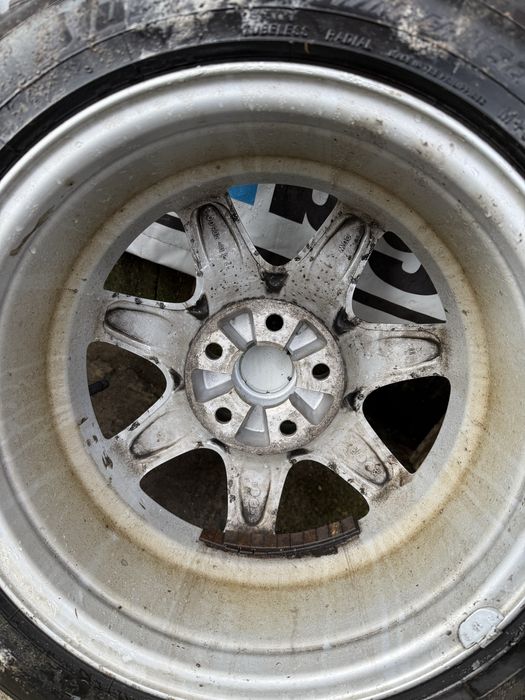 15 5х100 джанти с зимни гуми