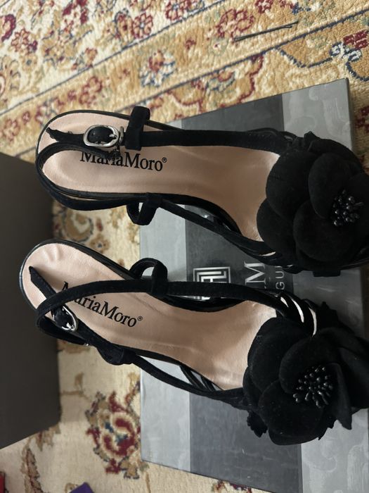 Туфли женская обувь каблук черный