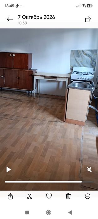 2 комн времянка Каскелен 65000