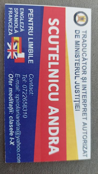 Ofer meditatii limbi straine și traduceri