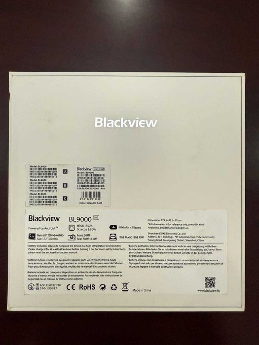 Blackview BL9000 • 512 GB • Новый