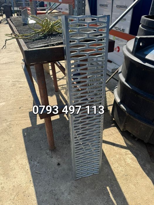 Trepte zincate pentru Scară metalice