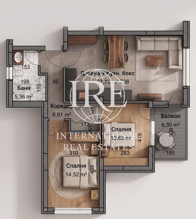 Продава се Тристаен апартамент в Варна, Виница - 105 кв.м за 1667 €/кв.м - Снимка #1