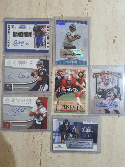 Autografe Nfl fotbal american