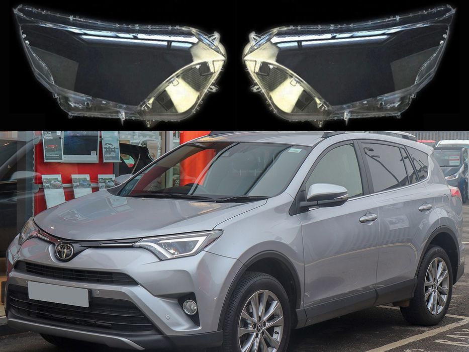 Стъкла за фарове на Toyota RAV4 XA40 Facelift