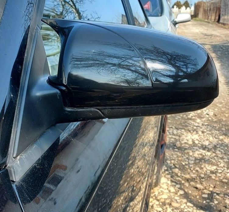 Capace oglinzi Audi A4 B6 B7 model Batman negru lucios