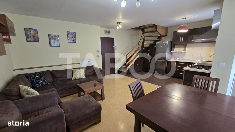 Apartament de inchiriat 70mp 3 camere balcon in zona Rahovei Sibiu — fotografia 3