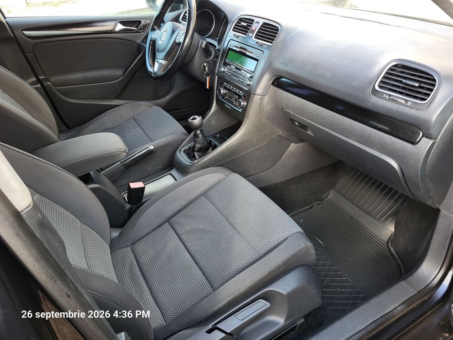 Vw golf6, an fabricație 2010, motor 1,6 diesel-105 CP