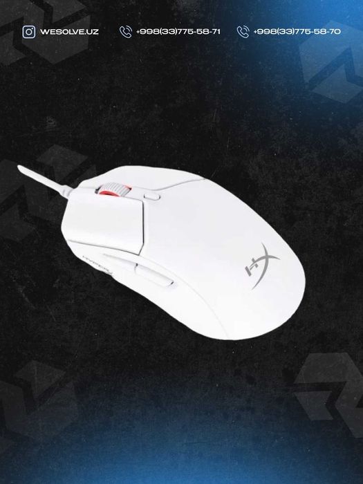 HyperX Pulsefire Haste 2 White