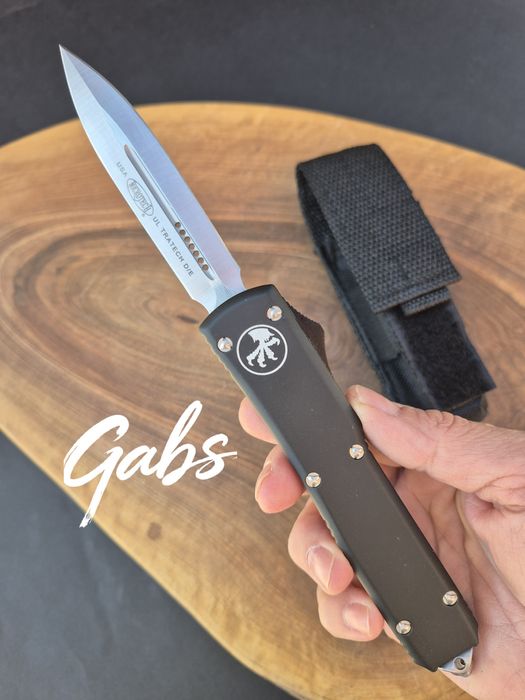 Автоматичен нож MICROTECH Ultratech ,два модела,светло острие