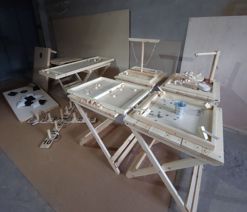 Крафтовые игры из дерева