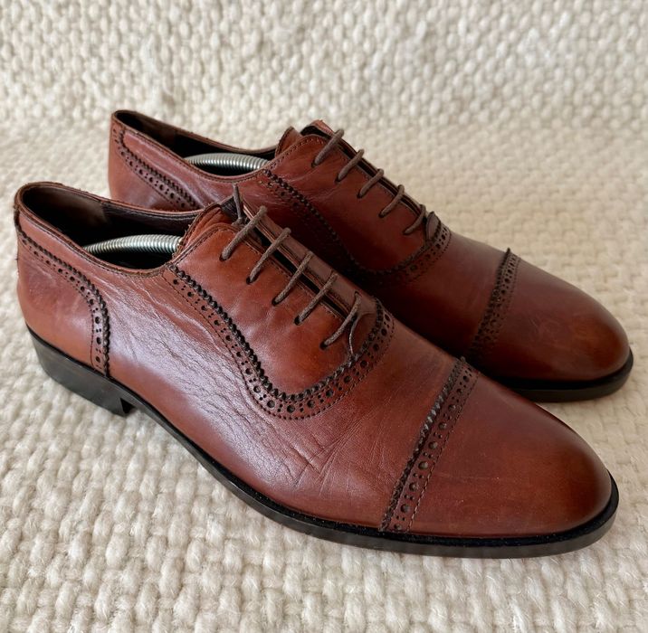 Pantofi piele maro de la Trends by Adina Buzatu - Mărimea 42