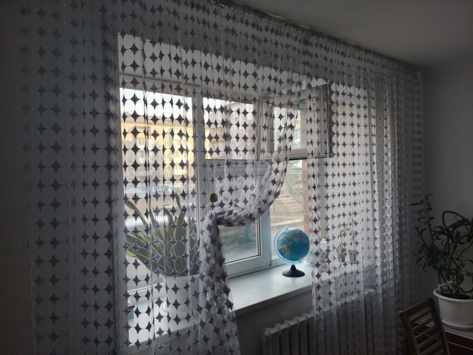 Срочно! Красивый тюль 3м × 2.5м