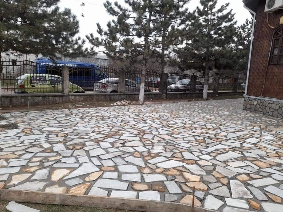 Va amenajam curtea cu piatră naturală