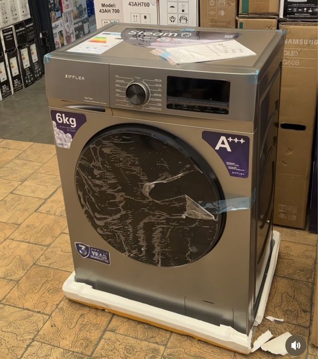 Стиральная машина ziffler 6 kg