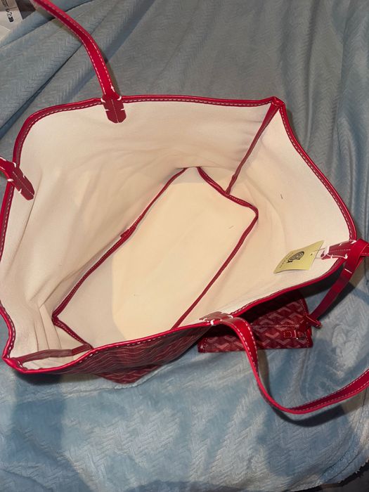 Новая красная сумка tote bag