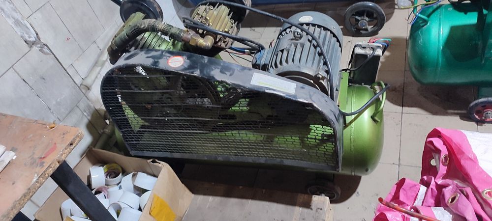 Компрессор 120л 4 кВт электродвигатель 380 в