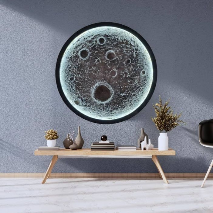 Ночник Луна на стену | Мягкий свет для дома