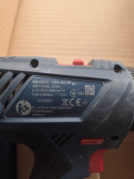 Bosch GSB 18V 21 Bormasina cu percutie defecta