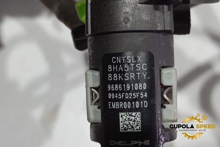 Injector Injectoare DELPHI 9686191080 2.0TDCI Ford C-Max 2 [2010 - 20