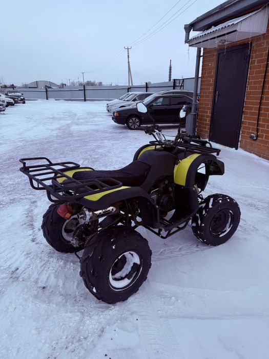 Квадрик на полном боевом ходу