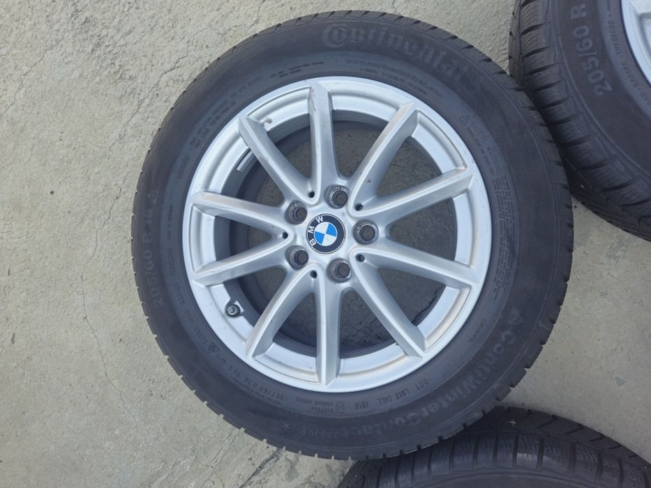 Roti iarna BMW X1 X2 Seria 2 5x112 205/60 R16 Continental M+S