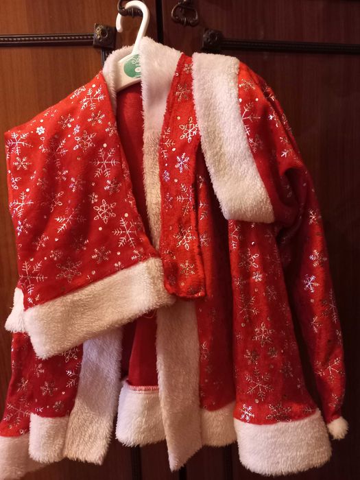 Костюм деда мороза детский