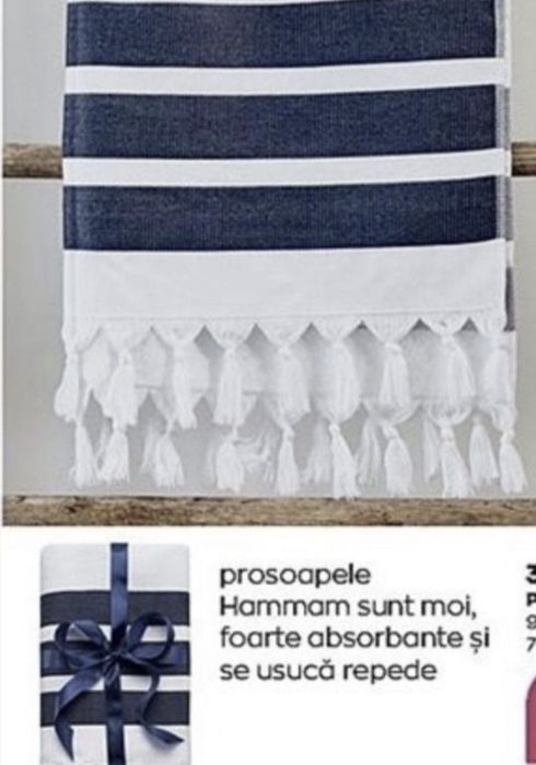 Prosop hammam de plaja/baie mare 100% bumbac
