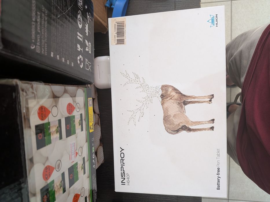 графический планшет Huion Inspiroy H640P