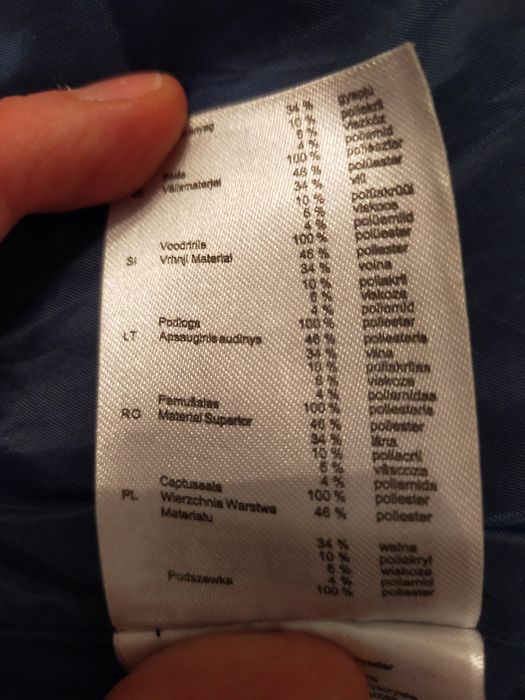 Palton cu lână (Takko) mărime M