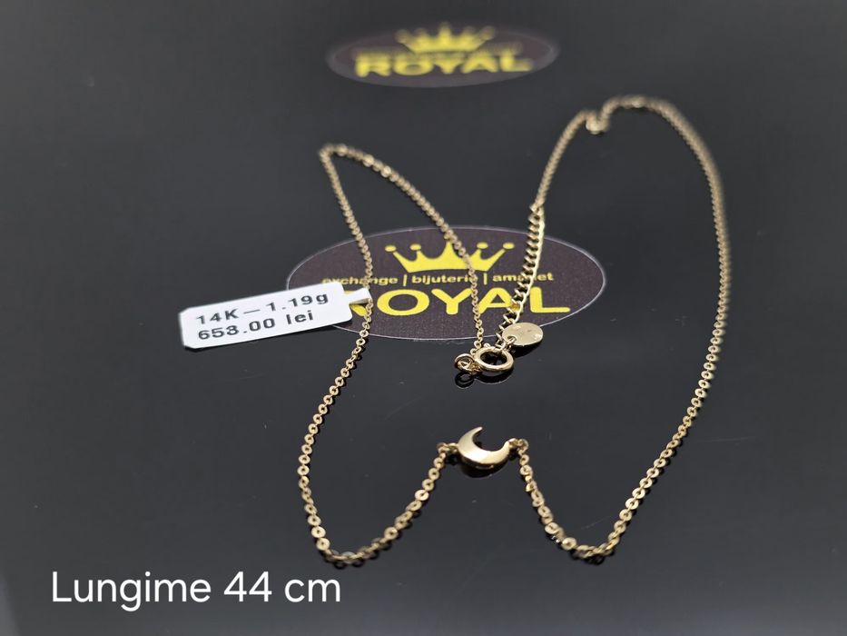 Bijuteria Royal: Lanț aur 14k/1.19 gr