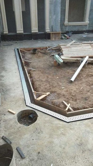 Водосточные лотки крышка (Пластик, металл, чугун) от 100,000 сум