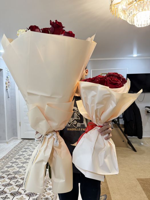 Свежие букеты цветов