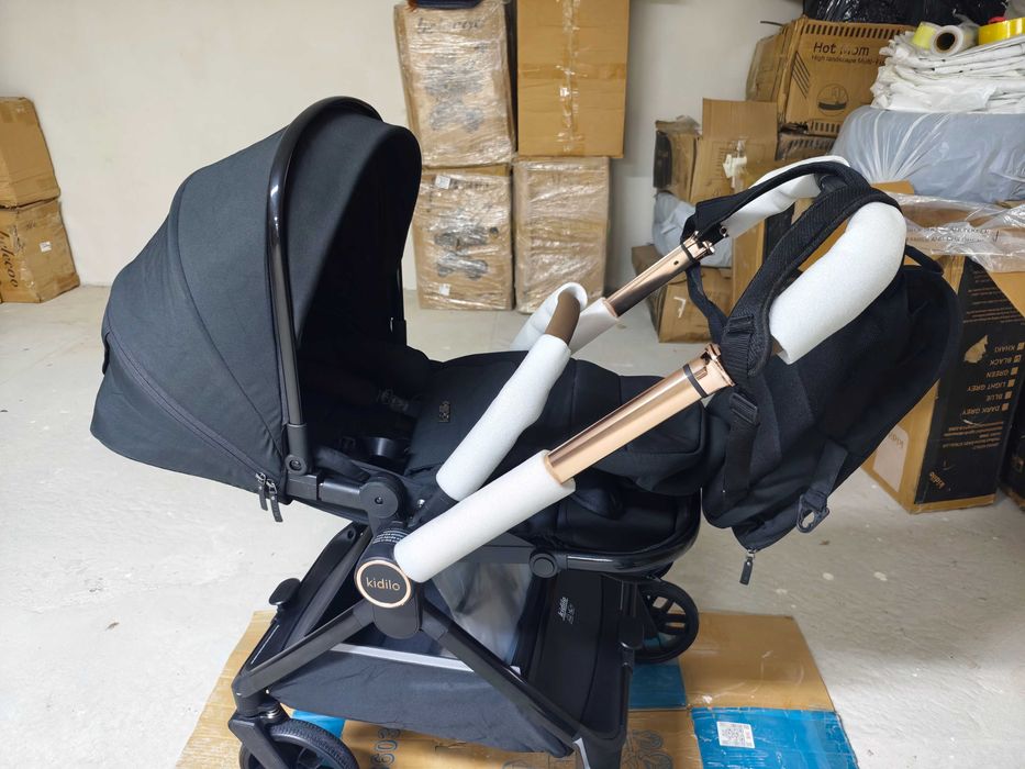 Коляска Kidilo D900 черный