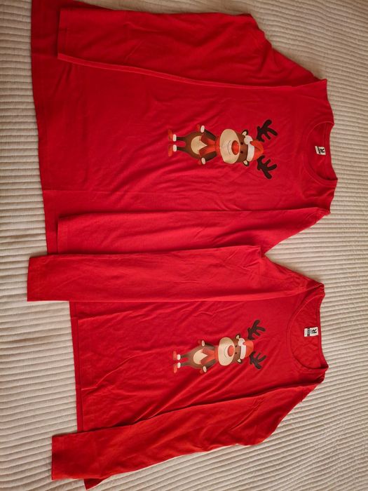 Коледни блузи за двойка