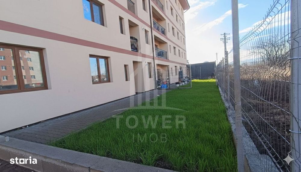 Apartament cu trei camere si gradina proprie