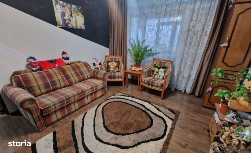 Apartament 2 camere în Brazdă, 55mp, centrală termică