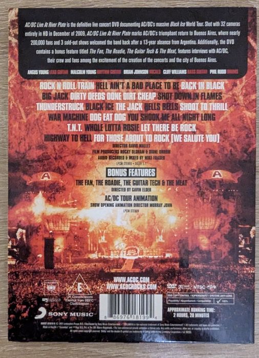 Vand DVD ACDC - Live at River Plate